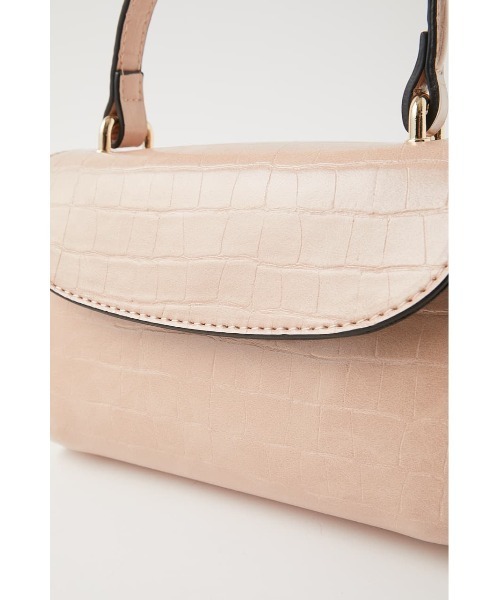 MOUSSY（マウジー）の「MINI GRAB バッグ（ショルダーバッグ・レディース・ブラック/ブラウン/ライトベージュ・FREE）」の10枚目の写真