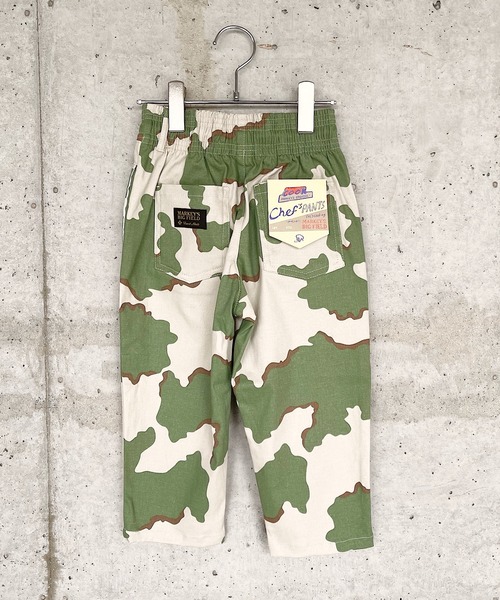BIG FIELD（ビッグフィールド）の「シェフパンツ（80～150cm）（その他パンツ・キッズ・オフホワイト/オレンジ/ブルー/グリーン/ホワイト系その他/グリーン系その他/カーキ・90/100/110/120/80/130/95/140/150）」の4枚目の写真