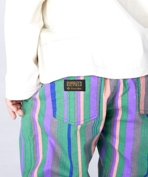 BIG FIELD（ビッグフィールド）の「シェフパンツ（80～150cm）（その他パンツ・キッズ・オフホワイト/オレンジ/ブルー/グリーン/ホワイト系その他/グリーン系その他/カーキ・90/100/110/120/80/130/95/140/150）」の10枚目の写真