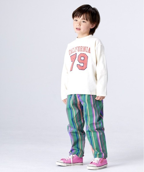 BIG FIELD（ビッグフィールド）の「シェフパンツ（80～150cm）（その他パンツ・キッズ・オフホワイト/オレンジ/ブルー/グリーン/ホワイト系その他/グリーン系その他/カーキ・90/100/110/120/80/130/95/140/150）」の8枚目の写真