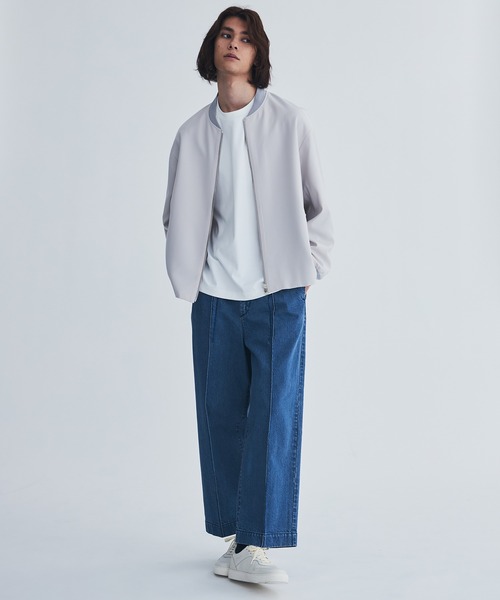 city（シティ）の「AMUNDSEN MA1（ブルゾン・メンズ・ライトグレー/ブラック・1/2/3）」の18枚目の写真