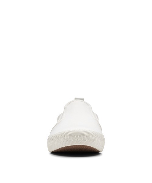 Clarks(クラークス)の「【ネット限定】Roxby Step / ロクスビーステップ (ホワイトキャンバス)(スニーカー・メンズ・ホワイト・UK10/UK9/UK8/UK7/UK6)」の3枚目の写真