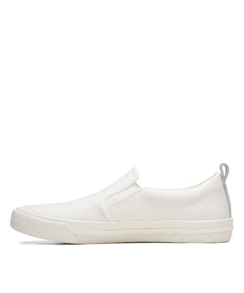 Clarks(クラークス)の「【ネット限定】Roxby Step / ロクスビーステップ (ホワイトキャンバス)(スニーカー・メンズ・ホワイト・UK10/UK9/UK8/UK7/UK6)」の6枚目の写真