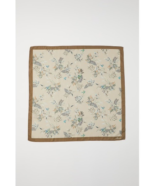 MOUSSY（マウジー）の「ORIENTAL PATTERN スカーフ（バンダナ/スカーフ・レディース・ライトベージュ/ホワイト・FREE）」の4枚目の写真