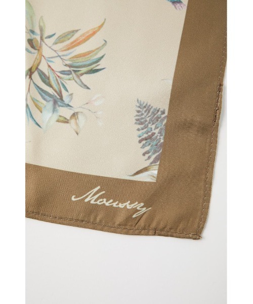 MOUSSY（マウジー）の「ORIENTAL PATTERN スカーフ（バンダナ/スカーフ・レディース・ライトベージュ/ホワイト・FREE）」の6枚目の写真