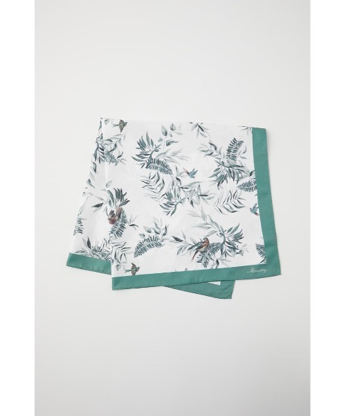 MOUSSY（マウジー）の「ORIENTAL PATTERN スカーフ（バンダナ/スカーフ・レディース・ライトベージュ/ホワイト・FREE）」の7枚目の写真