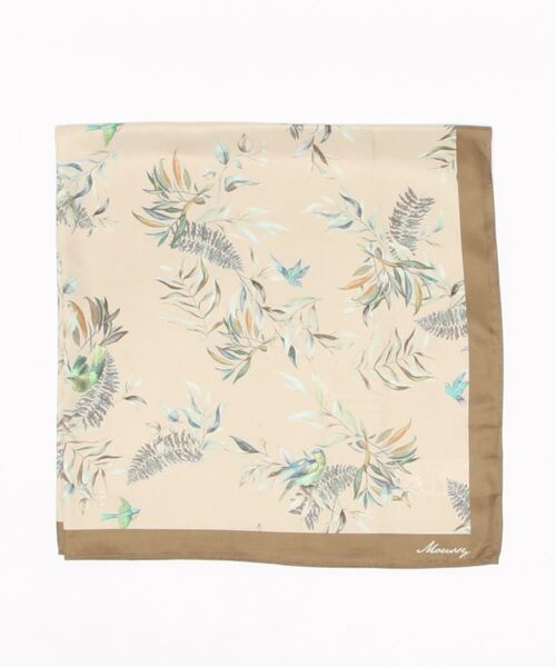 MOUSSY（マウジー）の「ORIENTAL PATTERN スカーフ（バンダナ/スカーフ・レディース・ライトベージュ/ホワイト・FREE）」の12枚目の写真
