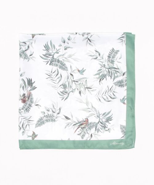 MOUSSY（マウジー）の「ORIENTAL PATTERN スカーフ（バンダナ/スカーフ・レディース・ライトベージュ/ホワイト・FREE）」の13枚目の写真