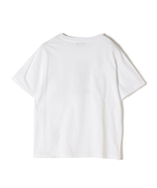 SHIPS（シップス）の「*オーガニックコットンレトロプリントTEE◆（Tシャツ/カットソー・レディース・ホワイト/ライトホワイト/ベージュ/ベージュ系/チャコールグレー/グレー系/ダークグレー・ONE SIZE）」の13枚目の写真