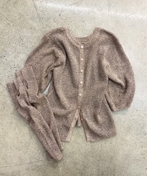 Kastane | 【SETアイテム】アームウォーマー付ループヤーンニット(ニット/セーター)