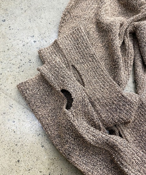 Kastane（カスタネ）の「【SETアイテム】アームウォーマー付ループヤーンニット（ニット/セーター・レディース・ベージュ/ピンク/グリーン・FREE）」の16枚目の写真