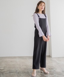 ストレートサロペット