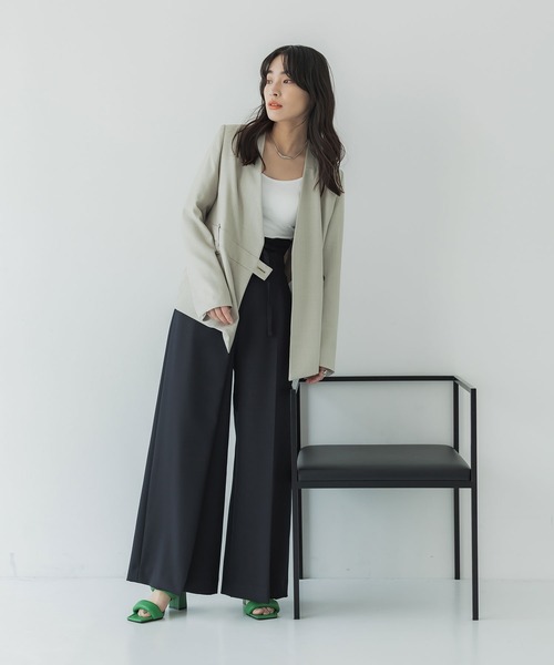 UNITED TOKYO ネオリネンカラーレスジャケット　セットアップ可 UNITED TOKYO（ユナイテッドトウキョウ）の「【完売間近！】ネオ