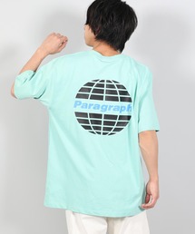 Paragraph | 【PARAGRAPH/パラグラフ】22SS CLASSIC LOGO T-SHIRT / アースロゴデザイン半袖Tシャツ NO012(Tシャツ/カットソー)