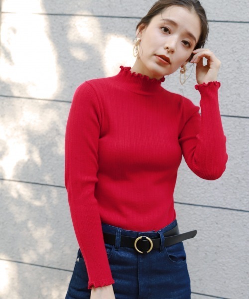 セール ブランド古着 長袖ニット ニット セーター Mysty Woman ミスティウーマン のファッション通販 Zozoused