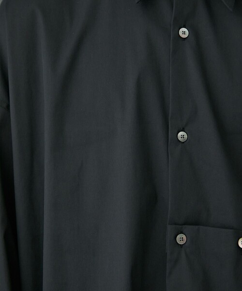 PUBLIC TOKYO（パブリックトウキョウ）の「レイヤードオーバーシャツ（シャツ/ブラウス・メンズ・ホワイト/ブラック・1/2）」の14枚目の写真
