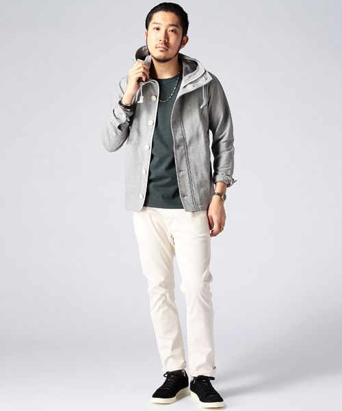 BEAMS（ビームス）の「○BEAMS / ピケ アンクルカット ５ポケットパンツ（その他パンツ・メンズ・オフホワイト/ブルー/ネイビー・MEDIUM/X-LARGE/SMALL/LARGE）」の11枚目の写真