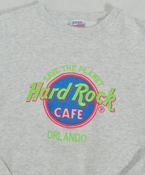 VINTAGE（ヴィンテージ）の「【ヴィンテージ古着】Hard Rock CAFE/ハードロックカフェ ロゴ スウェット USA製（スウェット・メンズ・グレー・LARGE）」の3枚目の写真