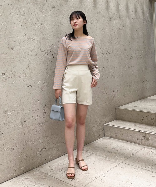 EPIMI E'PIMMY（エピミエピミー）の「金ボタンマリンショートパンツ（その他パンツ・レディース・ブラック/ネイビー/ブルー/アイボリー・MEDIUM）」の9枚目の写真