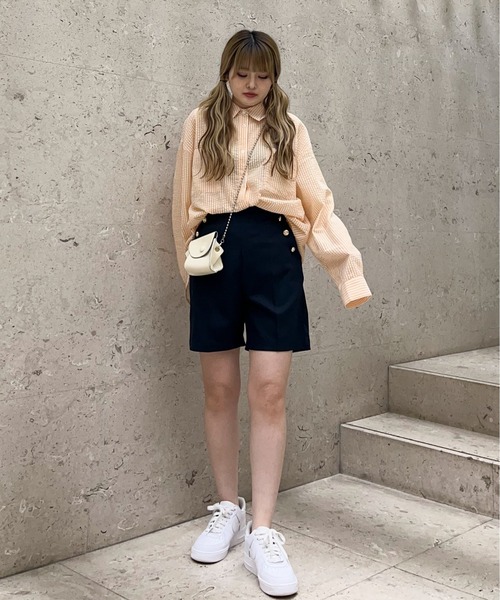 EPIMI E'PIMMY（エピミエピミー）の「金ボタンマリンショートパンツ（その他パンツ・レディース・ブラック/ネイビー/ブルー/アイボリー・MEDIUM）」の17枚目の写真