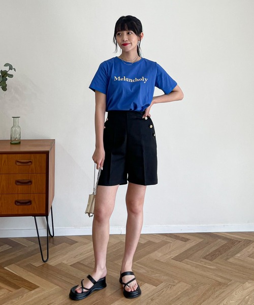 EPIMI E'PIMMY（エピミエピミー）の「金ボタンマリンショートパンツ（その他パンツ・レディース・ブラック/ネイビー/ブルー/アイボリー・MEDIUM）」の11枚目の写真