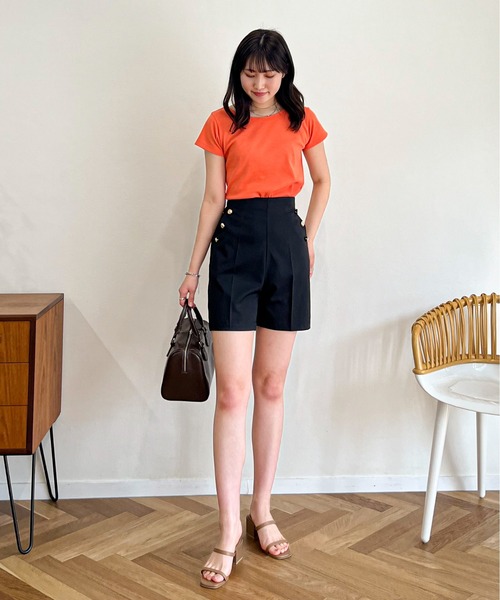 EPIMI E'PIMMY（エピミエピミー）の「金ボタンマリンショートパンツ（その他パンツ・レディース・ブラック/ネイビー/ブルー/アイボリー・MEDIUM）」の12枚目の写真