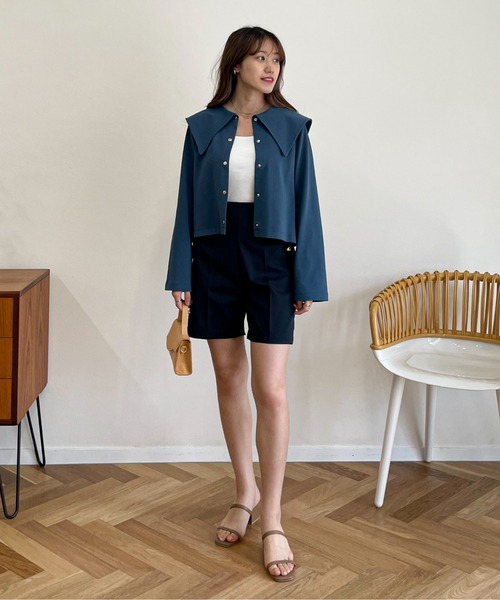 EPIMI E'PIMMY（エピミエピミー）の「金ボタンマリンショートパンツ（その他パンツ・レディース・ブラック/ネイビー/ブルー/アイボリー・MEDIUM）」の16枚目の写真