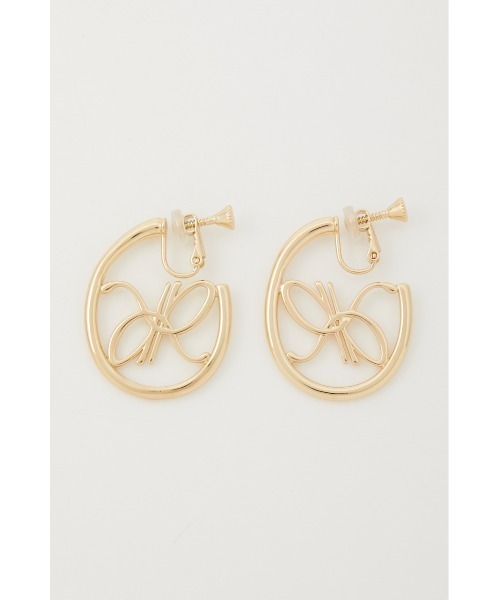 rienda（リエンダ）の「RRフープピアス（ピアス（両耳用）・レディース・シルバー/ゴールド・SMALL/MEDIUM）」の6枚目の写真