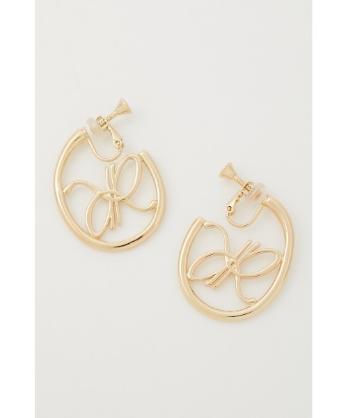 rienda（リエンダ）の「RRフープピアス（ピアス（両耳用）・レディース・シルバー/ゴールド・SMALL/MEDIUM）」の7枚目の写真