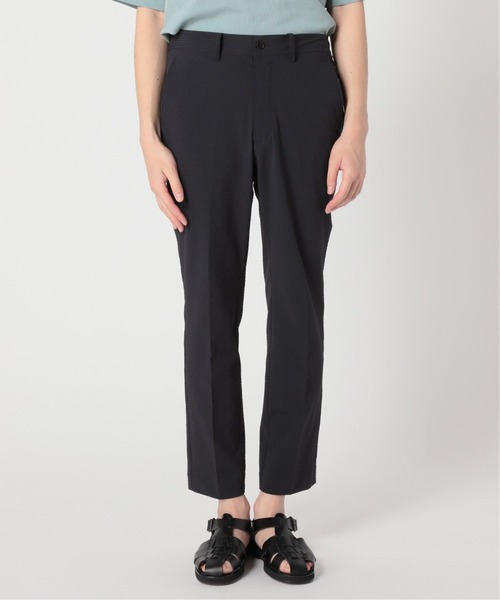 417 EDIFICE(フォーワンセブンエディフィス)の「【COOL FIBER / クールファイバー】 サッカースリムパンツ(スラックス・メンズ・グレー/ベージュ/ネイビー・SMALL/MEDIUM/LARGE/X-LARGE)」の15枚目の写真