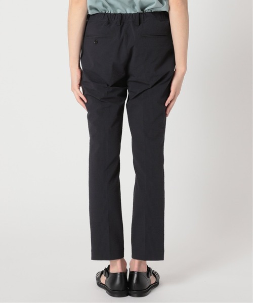 417 EDIFICE(フォーワンセブンエディフィス)の「【COOL FIBER / クールファイバー】 サッカースリムパンツ(スラックス・メンズ・グレー/ベージュ/ネイビー・SMALL/MEDIUM/LARGE/X-LARGE)」の17枚目の写真