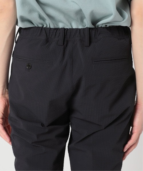 417 EDIFICE(フォーワンセブンエディフィス)の「【COOL FIBER / クールファイバー】 サッカースリムパンツ(スラックス・メンズ・グレー/ベージュ/ネイビー・SMALL/MEDIUM/LARGE/X-LARGE)」の18枚目の写真