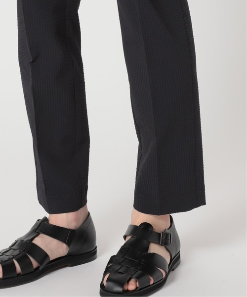 417 EDIFICE(フォーワンセブンエディフィス)の「【COOL FIBER / クールファイバー】 サッカースリムパンツ(スラックス・メンズ・グレー/ベージュ/ネイビー・SMALL/MEDIUM/LARGE/X-LARGE)」の22枚目の写真