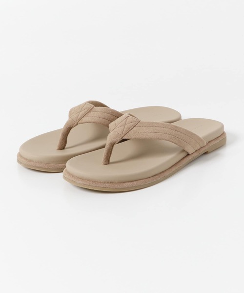 URBAN RESEARCH DOORS（アーバンリサーチドアーズ）の「スエードコンビトングサンダル（サンダル・レディース・ダークブラウン/ベージュ・36/37/38）」の10枚目の写真