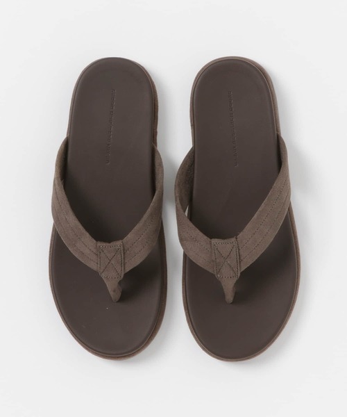 URBAN RESEARCH DOORS（アーバンリサーチドアーズ）の「スエードコンビトングサンダル（サンダル・レディース・ダークブラウン/ベージュ・36/37/38）」の12枚目の写真