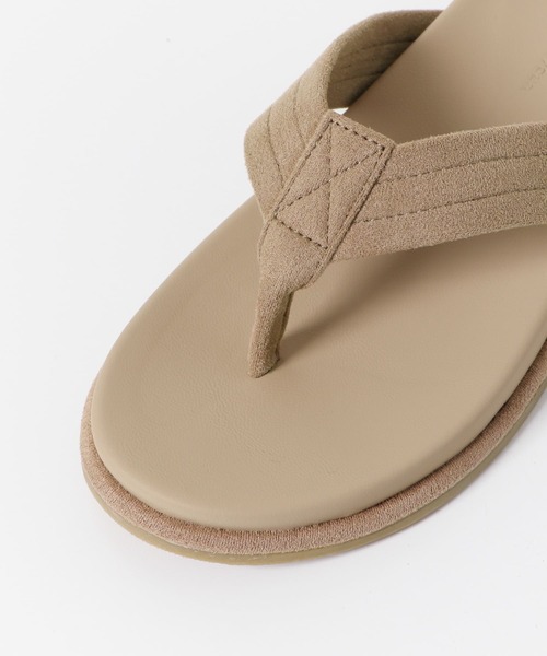 URBAN RESEARCH DOORS（アーバンリサーチドアーズ）の「スエードコンビトングサンダル（サンダル・レディース・ダークブラウン/ベージュ・36/37/38）」の15枚目の写真