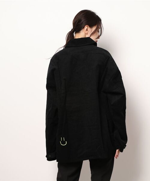 CLUB PARK（クラブパーク）の「September/セプテンバー/CORDUROY JACKE/コーデュロイジャケット（ブルゾン・レディース・グリーン/ピンク/ブラック・SMALL/MEDIUM）」の4枚目の写真