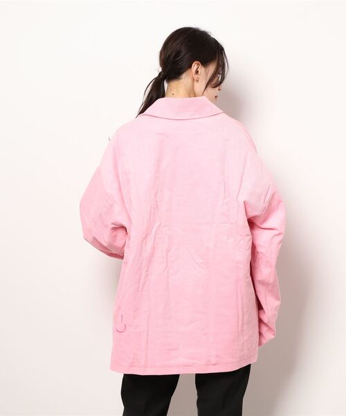 CLUB PARK（クラブパーク）の「September/セプテンバー/CORDUROY JACKE/コーデュロイジャケット（ブルゾン・レディース・グリーン/ピンク/ブラック・SMALL/MEDIUM）」の7枚目の写真