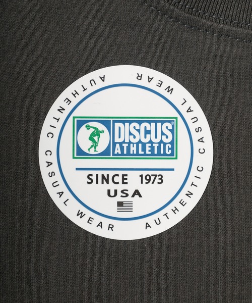 DISCUS(ディスカス)の「【DISCUS/ディスカス】ビッグシルエット カレッジロゴプリント Tシャツ/【DISCUS × NEW YORK UNIVERSITY】(Tシャツ/カットソー・レディース・オフホワイト/スミクロ・M/L)」の6枚目の写真