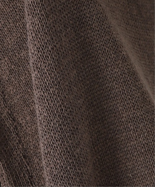 417 EDIFICE(フォーワンセブンエディフィス)の「リネンコットンカーディガン(カーディガン/ボレロ・メンズ・ネイビー/ブラウン/グレー/アイボリー・SMALL/MEDIUM/LARGE)」の7枚目の写真