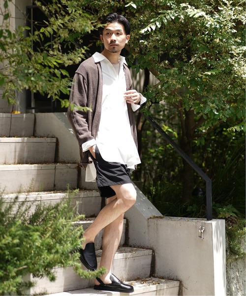 417 EDIFICE(フォーワンセブンエディフィス)の「リネンコットンカーディガン(カーディガン/ボレロ・メンズ・ネイビー/ブラウン/グレー/アイボリー・SMALL/MEDIUM/LARGE)」の22枚目の写真