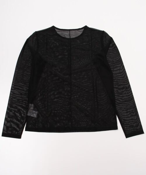 DROIT BELLO(ドロイトベロ)の「DROIT BELLO(ドロイトベロ) パワーメッシュプルオーバー(Tシャツ/カットソー・レディース・ブラック/オフホワイト/ライム/オレンジ・FREE)」の5枚目の写真