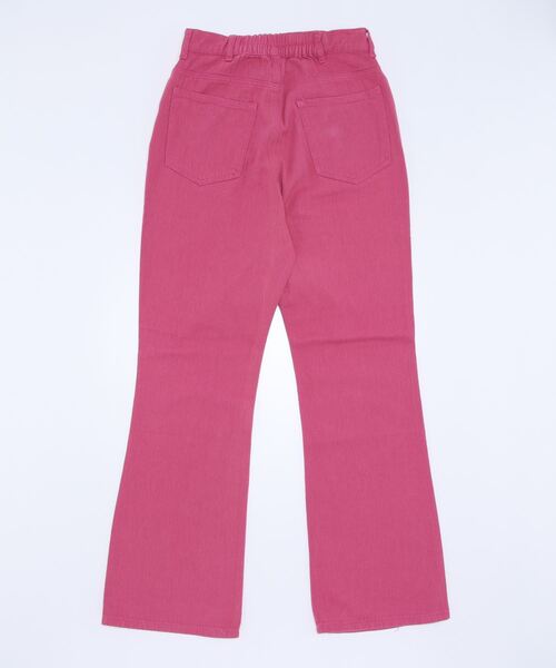 ＪＵＧＬＡＮＳ（ユグランス）の「☆ 旬なスタイリングが叶う。 セミフレアカラーパンツ　30553A234（その他パンツ・レディース・ピンク/アイボリー/イエロー・FREE）」の4枚目の写真