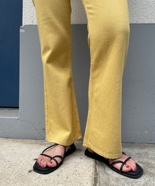 ＪＵＧＬＡＮＳ（ユグランス）の「☆ 旬なスタイリングが叶う。 セミフレアカラーパンツ　30553A234（その他パンツ・レディース・ピンク/アイボリー/イエロー・FREE）」の10枚目の写真