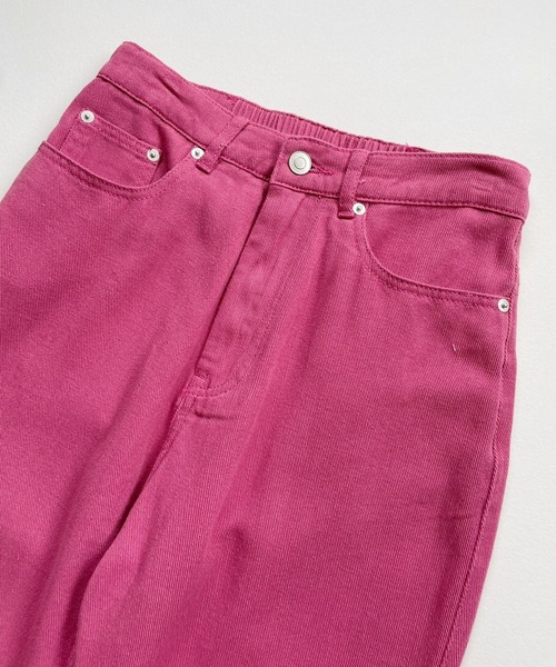 ＪＵＧＬＡＮＳ（ユグランス）の「☆ 旬なスタイリングが叶う。 セミフレアカラーパンツ　30553A234（その他パンツ・レディース・ピンク/アイボリー/イエロー・FREE）」の21枚目の写真