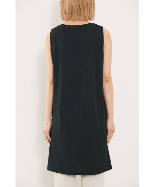 BLACK BY MOUSSY(ブラックバイマウジー)の「gauze long tanktop(ガーゼロングタンクトップ)(タンクトップ・レディース・ホワイト/ブラック/パープル/オレンジ・FREE)」の20枚目の写真