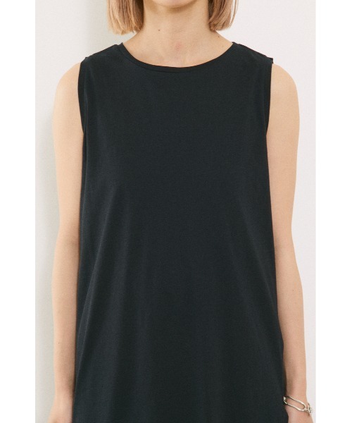 BLACK BY MOUSSY(ブラックバイマウジー)の「gauze long tanktop(ガーゼロングタンクトップ)(タンクトップ・レディース・ホワイト/ブラック/パープル/オレンジ・FREE)」の21枚目の写真