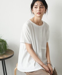 CRAFT STANDARD BOUTIQUE | アシンメトリーギャザーブラウス *◆(Tシャツ/カットソー)