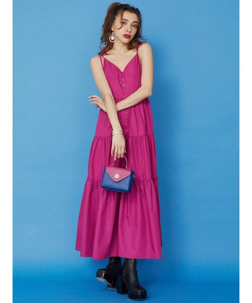 EVRIS（エヴリス）の「バイカラーミニショルダーバッグ（ショルダーバッグ・レディース・ブラック/イエロー/ブルー・FREE）」の15枚目の写真