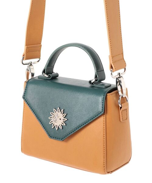 EVRIS（エヴリス）の「バイカラーミニショルダーバッグ（ショルダーバッグ・レディース・ブラック/イエロー/ブルー・FREE）」の22枚目の写真